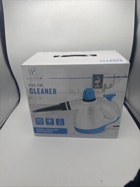 Living + Steam Cleaner High Pressure Includes 9 Accessories 250ml Tank NIB